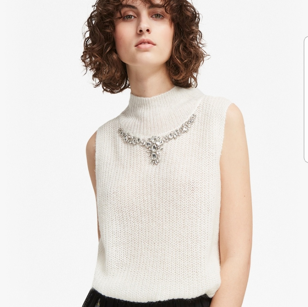 NEW French Connection High Neck Knit Sweater